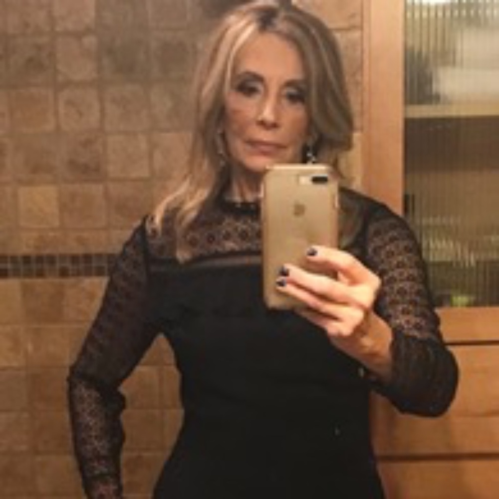 Ted Baker Crepe and Crochet Black Jumpsuit